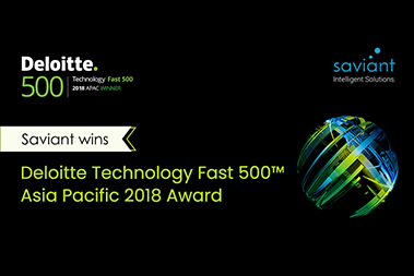 Saviant wins the Deloitte Technology Fast 500™ APAC